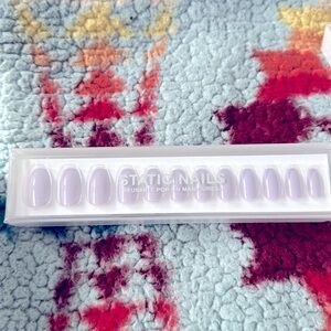 Lavender Honey Coffin Static Nails set.